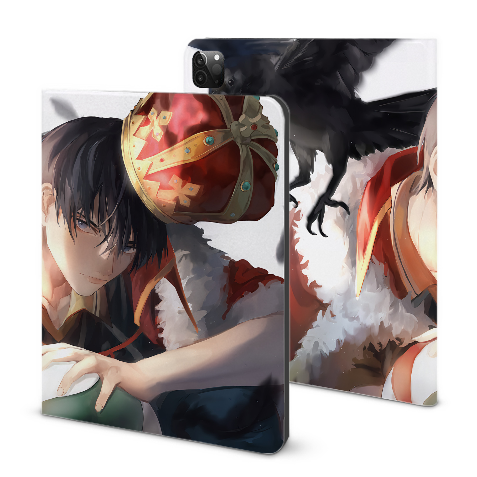 （画像用） ハイキュー!! Haikyu!! IPadケース ペンホルダー付き ブックスタイルデザイン
